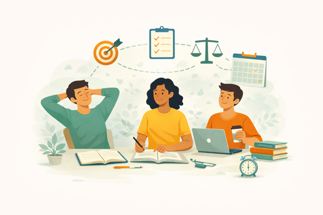 Stressfrei ins Semester: Ziele setzen & Motivation hochhalten