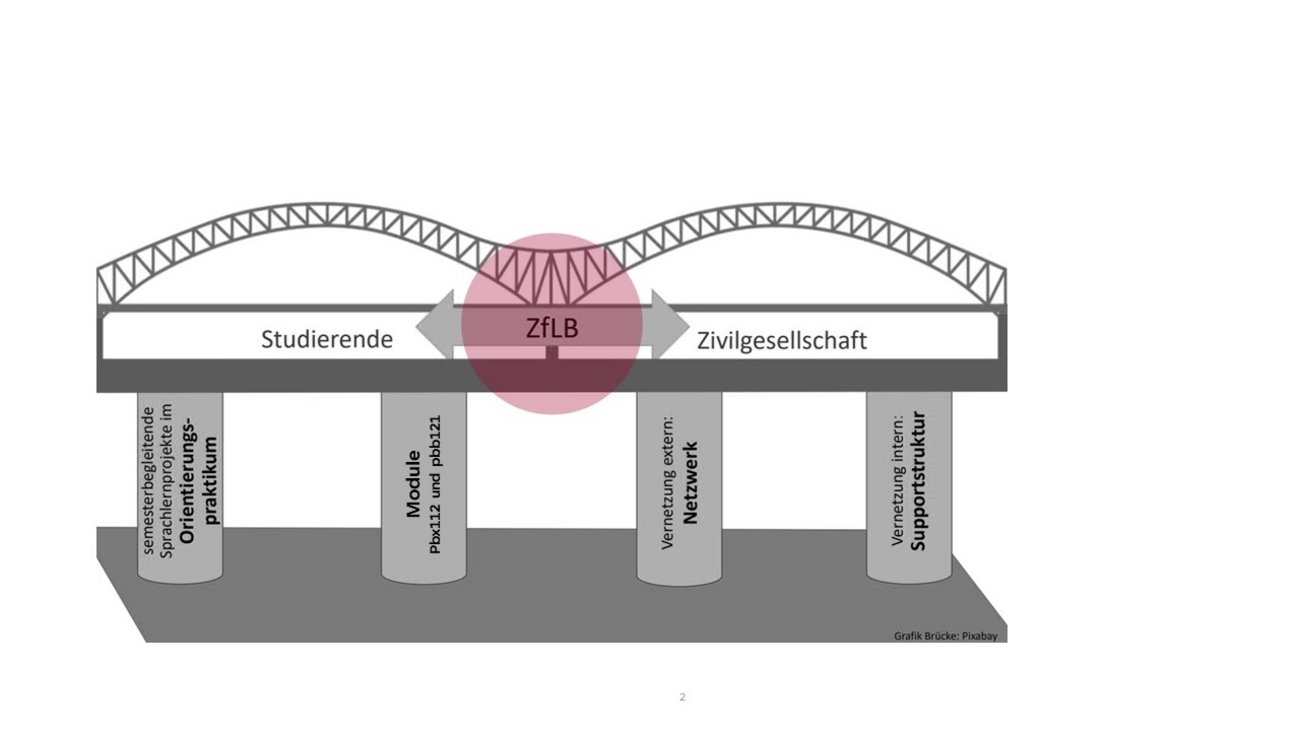 Projektsäulen: Orientierungspraktikum, Module pbb121 und pbx112, Netzwerk, Support