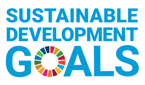 Bild und Logo vom Sustainable Development Goals