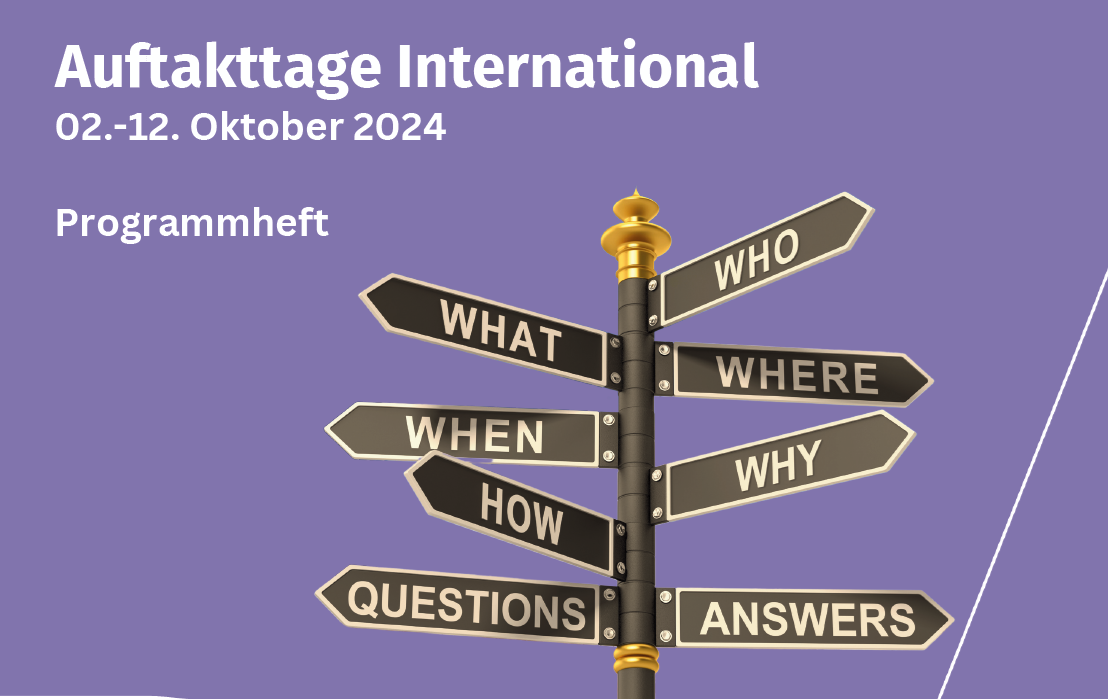 Auftakttage International (2.-12.10.2024)