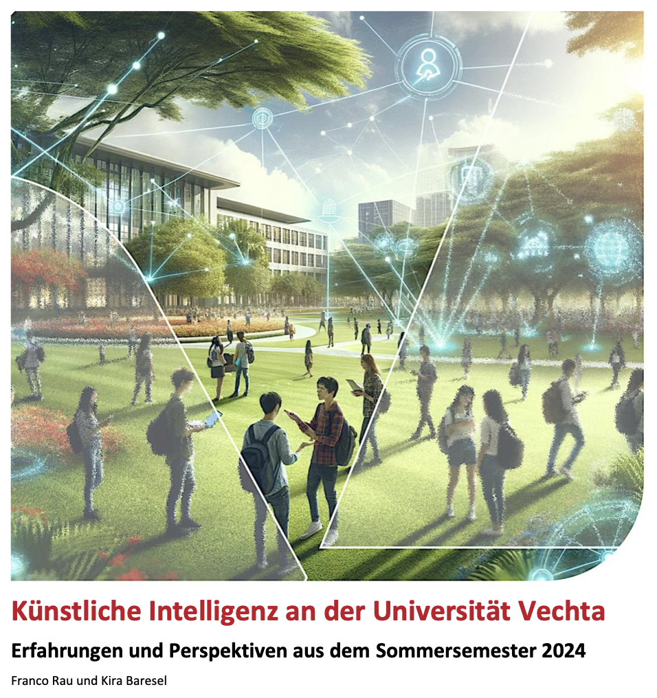 Dokument: Künstliche Intelligenz an der Universität Vechta - Erfahrungen und Perspektiven aus dem Sommersemester 2024